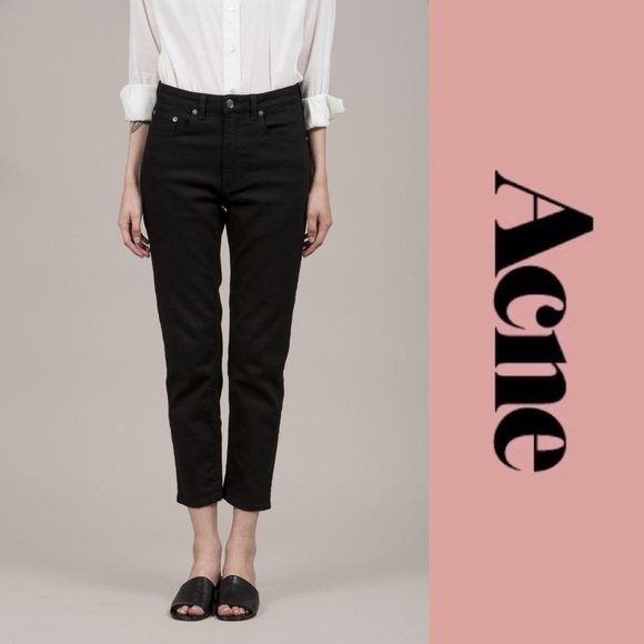 Acne Studios Denim - Acne Kick Black Jeans